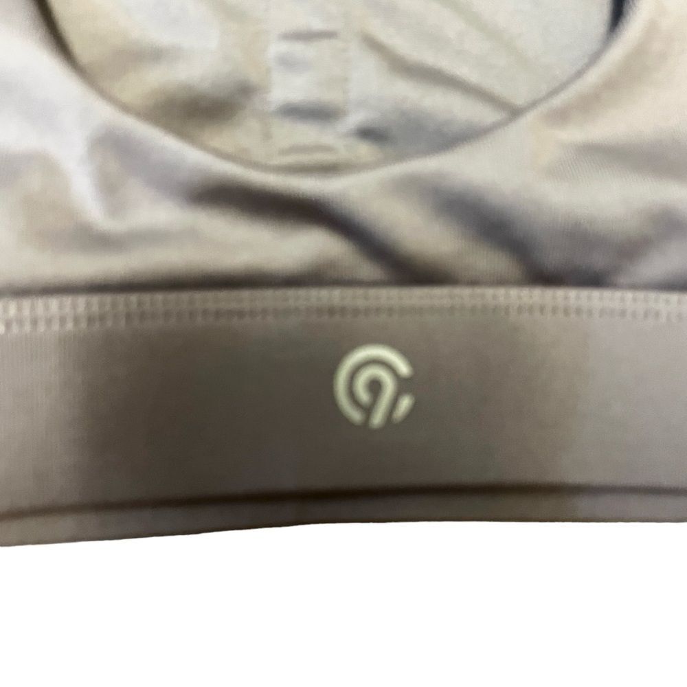 Champion light purple sports bra size M velour straps - Picture 5 of 7